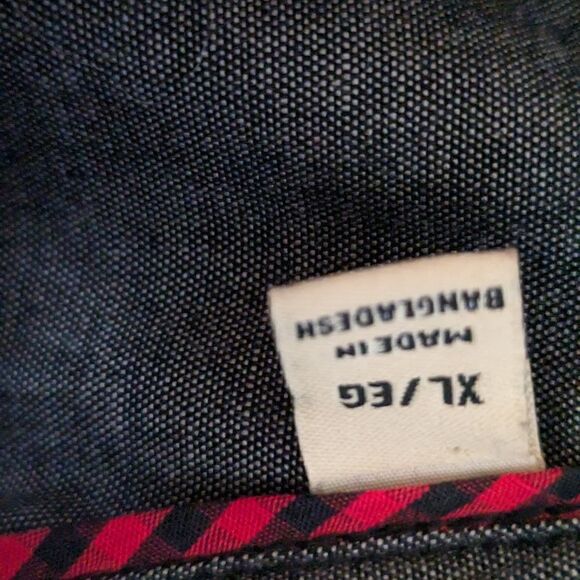 Woolrich Black & Red Flannel Button Down Shirt - Picture 6 of 6